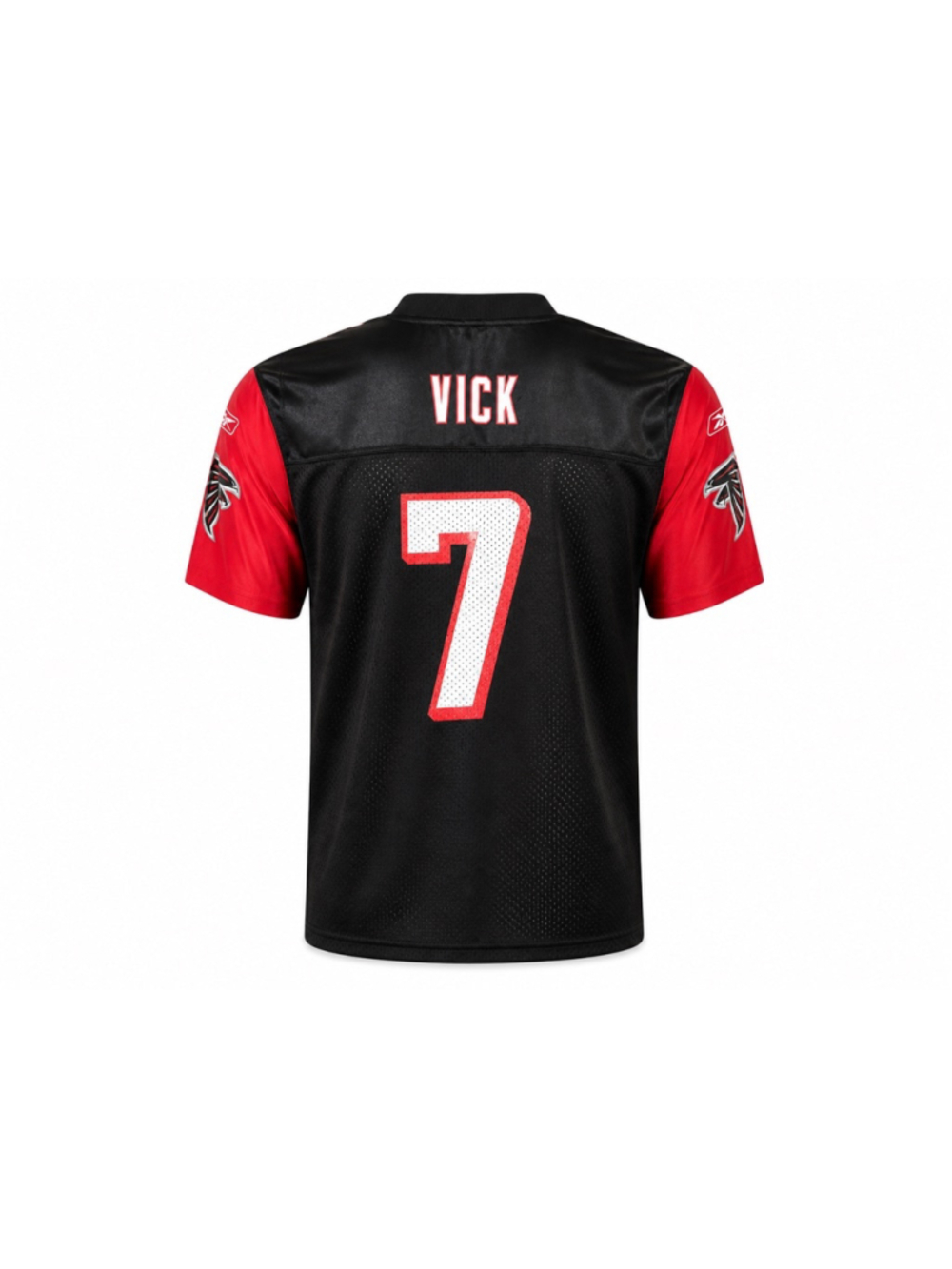 Michael Vick Atlanta Falcons #7 NFL Reebok Jersey Youth XL 18-20 Black Red